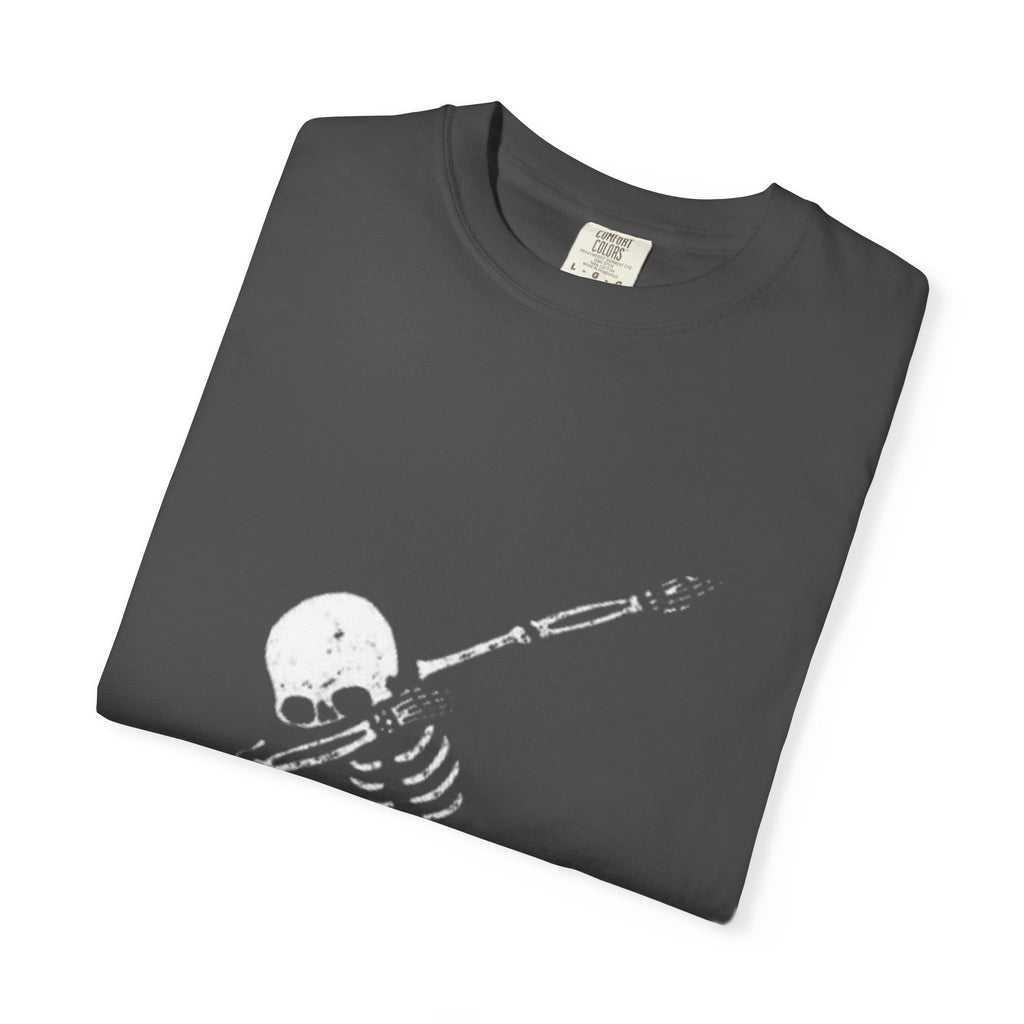 Dabbing Skeleton T‑Shirt — Funny Halloween Graphic Tee