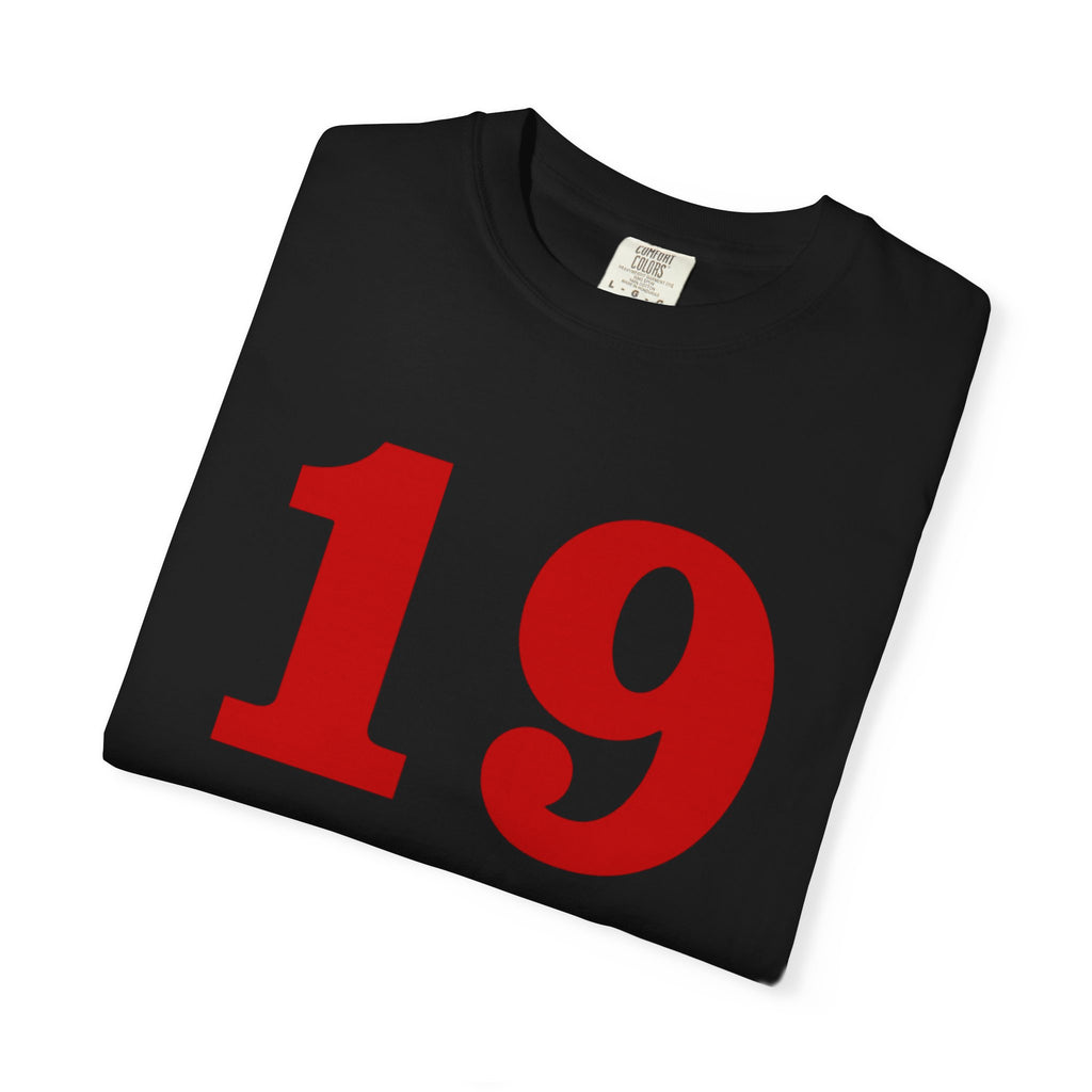 1999 Retro Number T-Shirt — Vintage Birth Year Tee