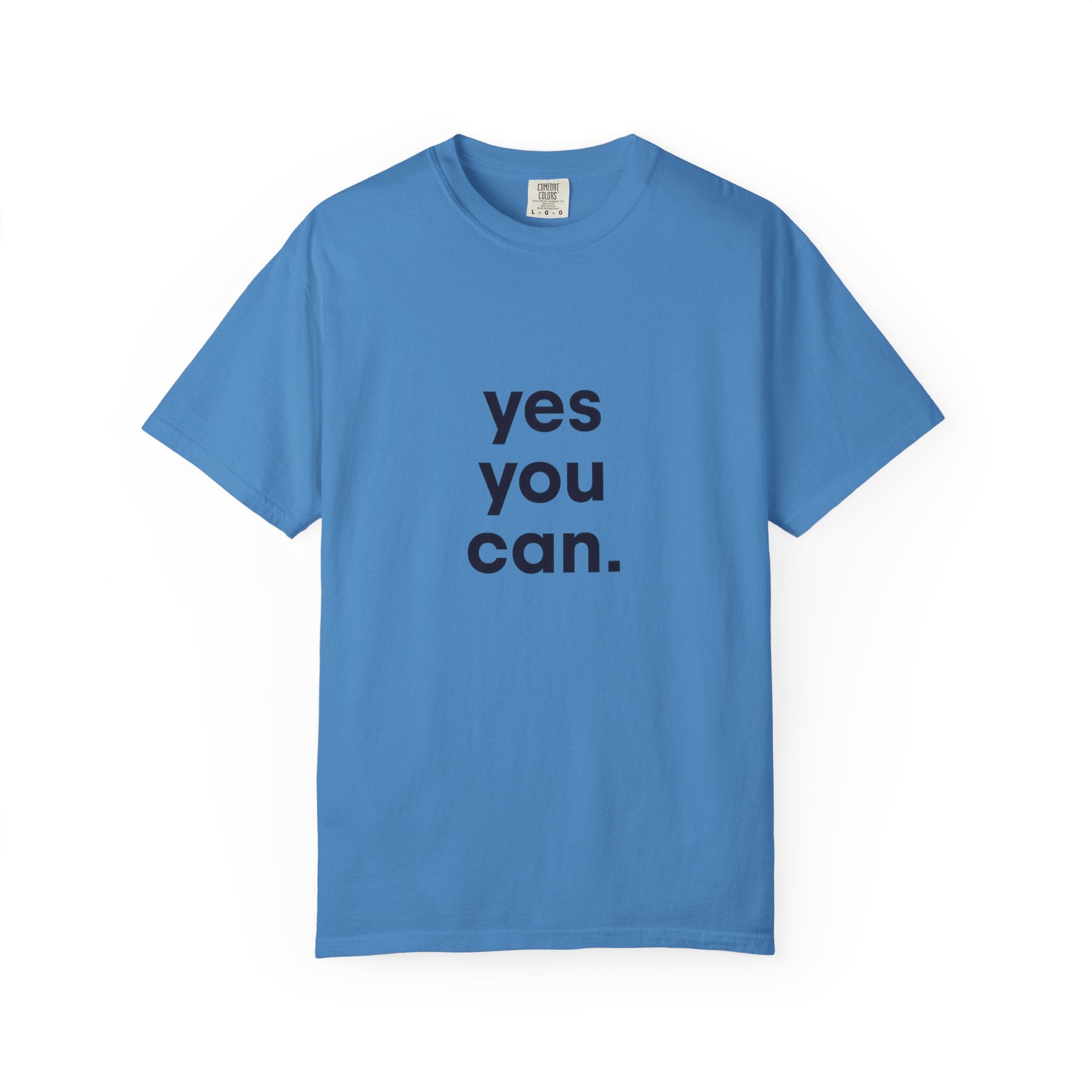 Yes You Can T-Shirt — Minimal Motivational Tee
