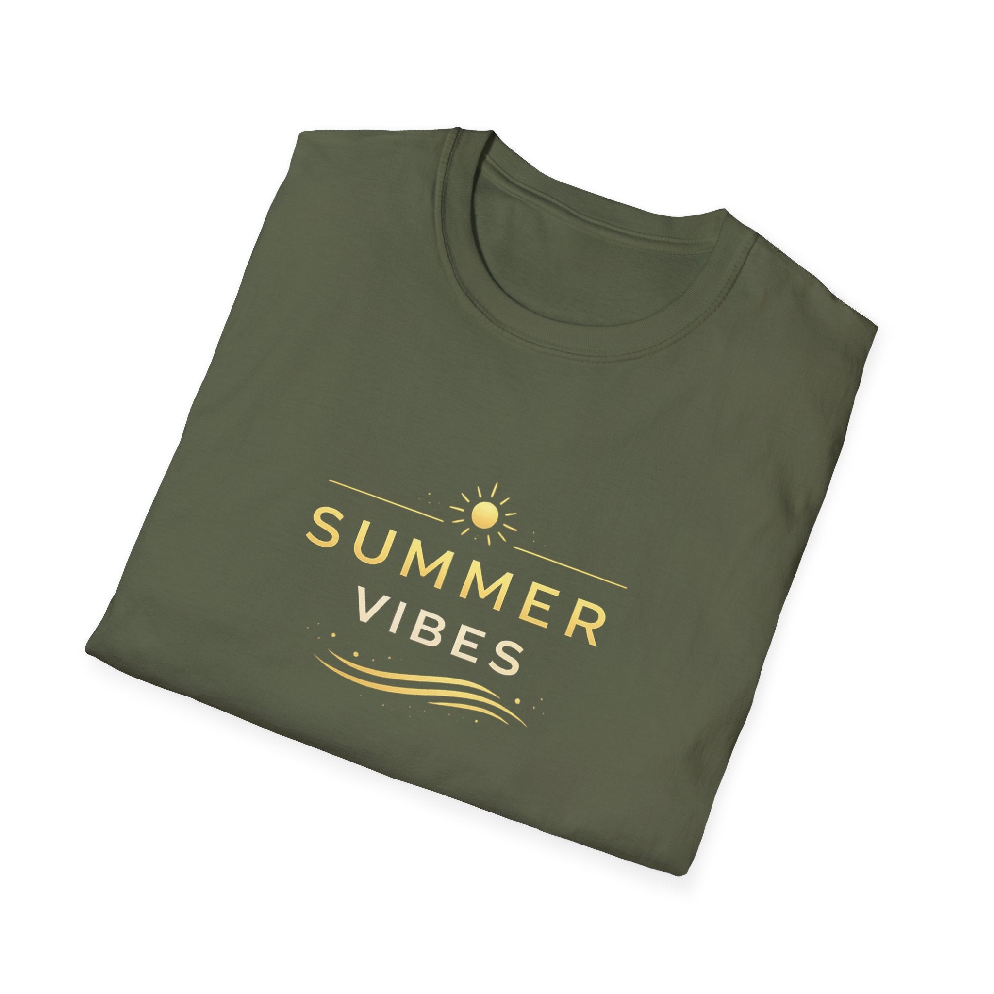 Summer Vibes T-Shirt — Minimal Beach Graphic Tee