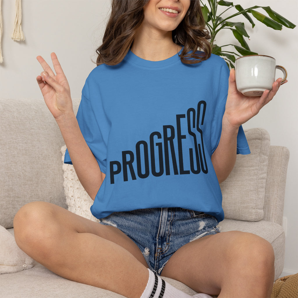 Progress Graphic T-Shirt — Modern Motivational Tee