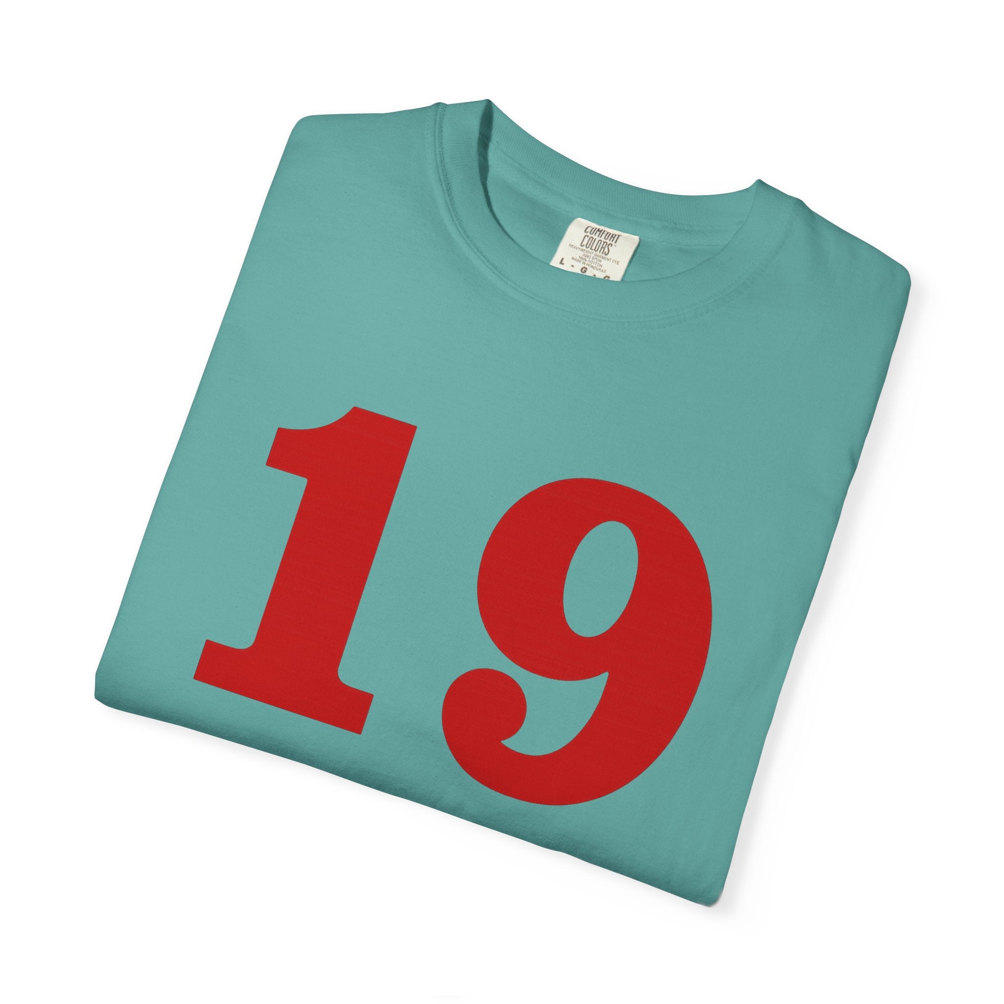 1999 Retro Number T-Shirt — Vintage Birth Year Tee