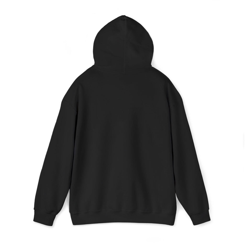 Minimal Cloud Outline Hoodie — Small White Cloud Graphic Embroidered