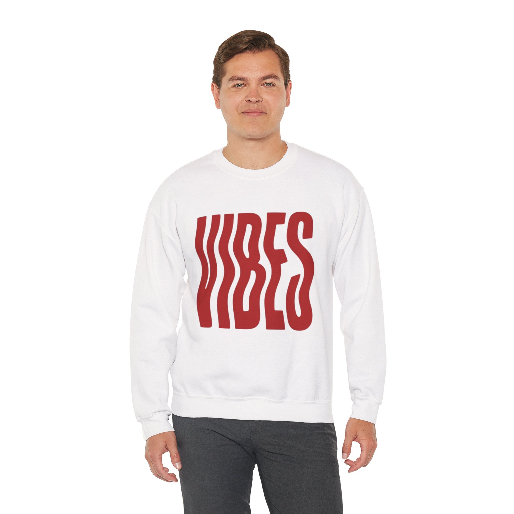 Vibes Distorted Crewneck Sweatshirt