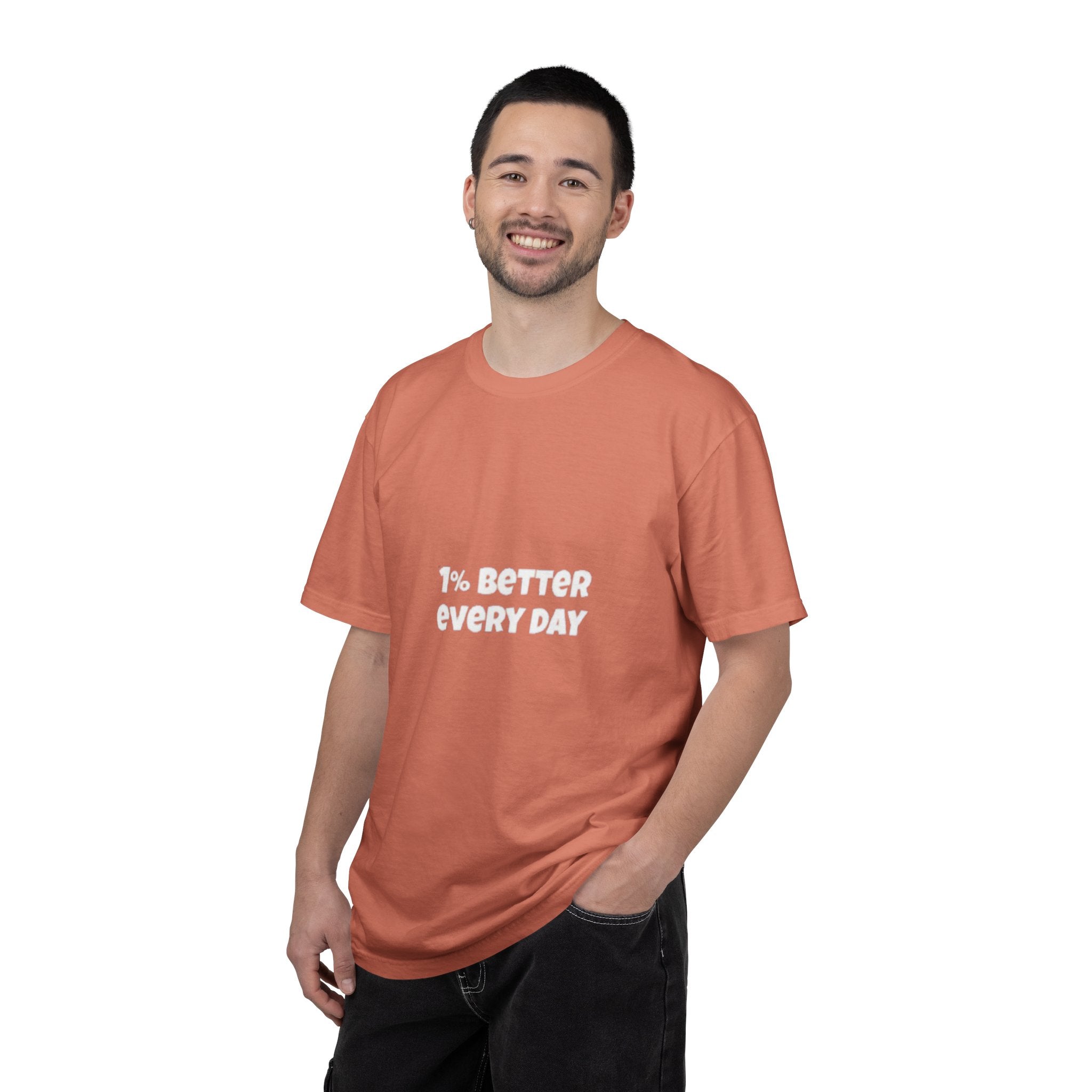 1% Better Every Day T-Shirt — Motivational Daily Progress Tee