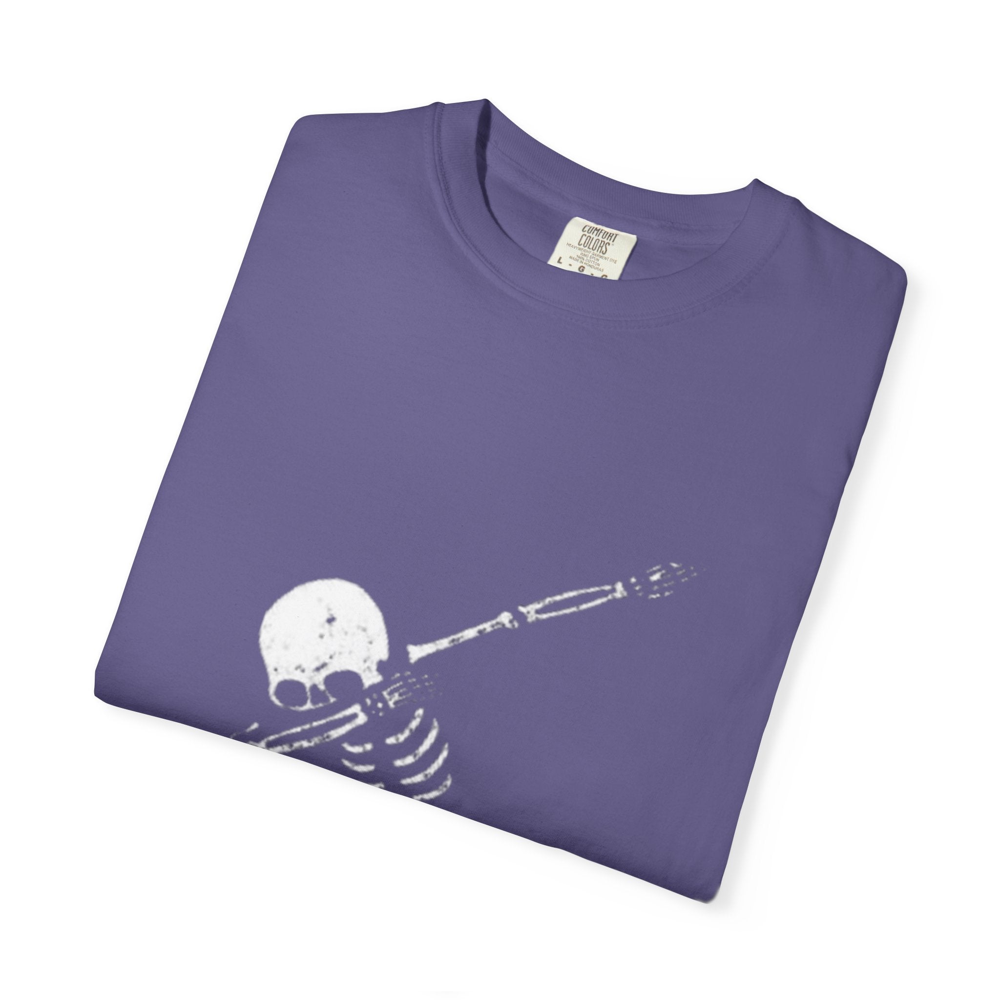 Dabbing Skeleton T‑Shirt — Funny Halloween Graphic Tee