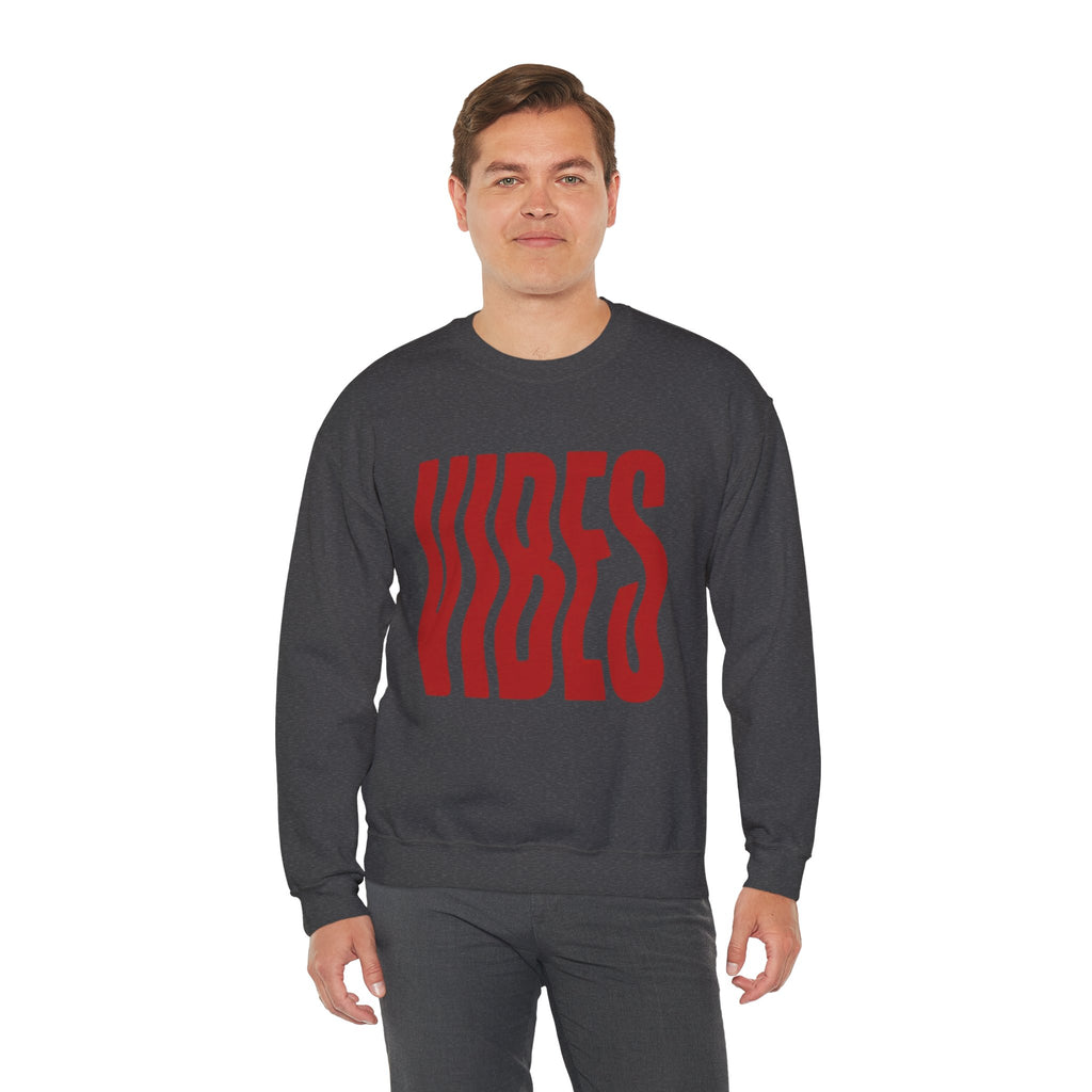 Vibes Distorted Crewneck Sweatshirt