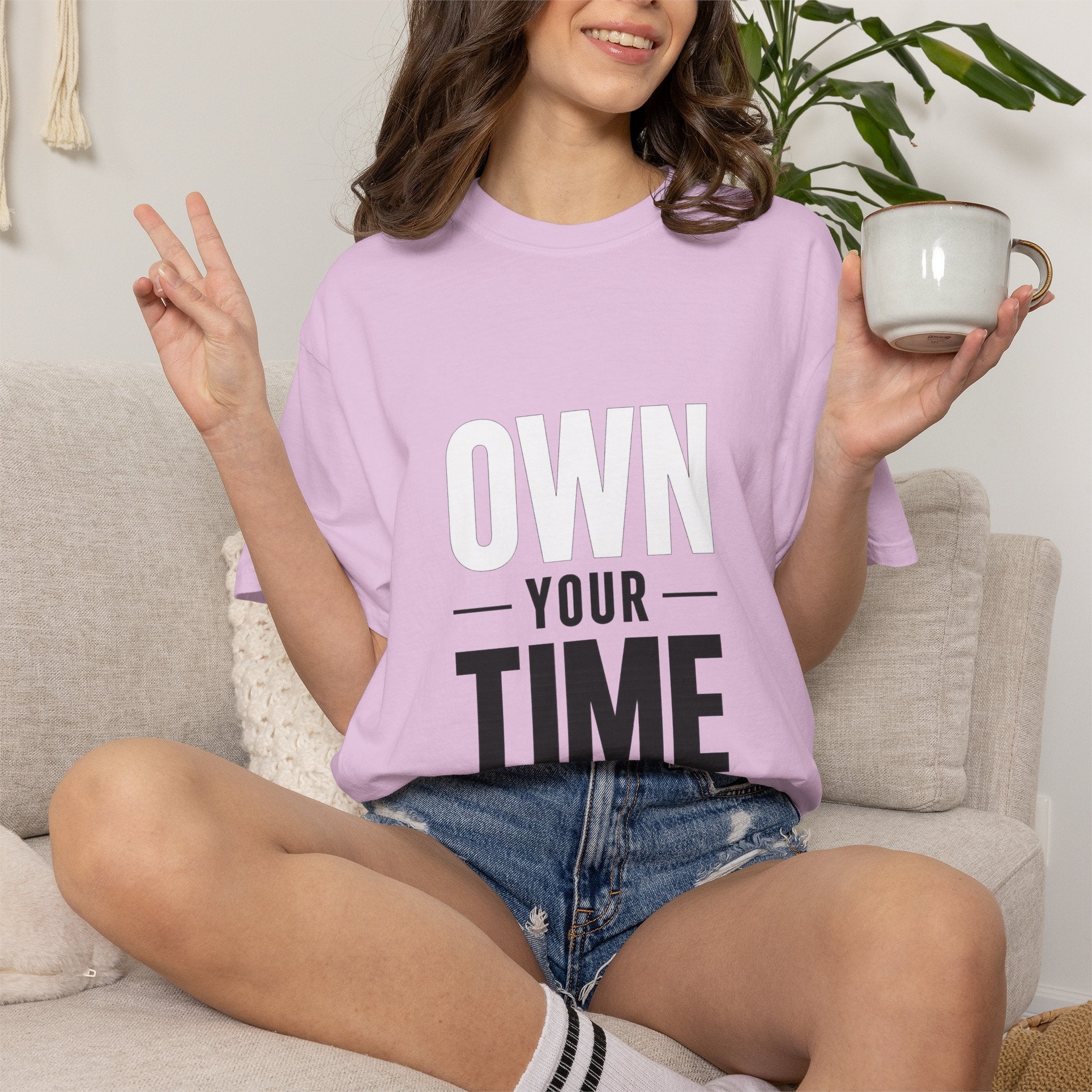 Own Your Time T-Shirt — Motivational Graphic Tee