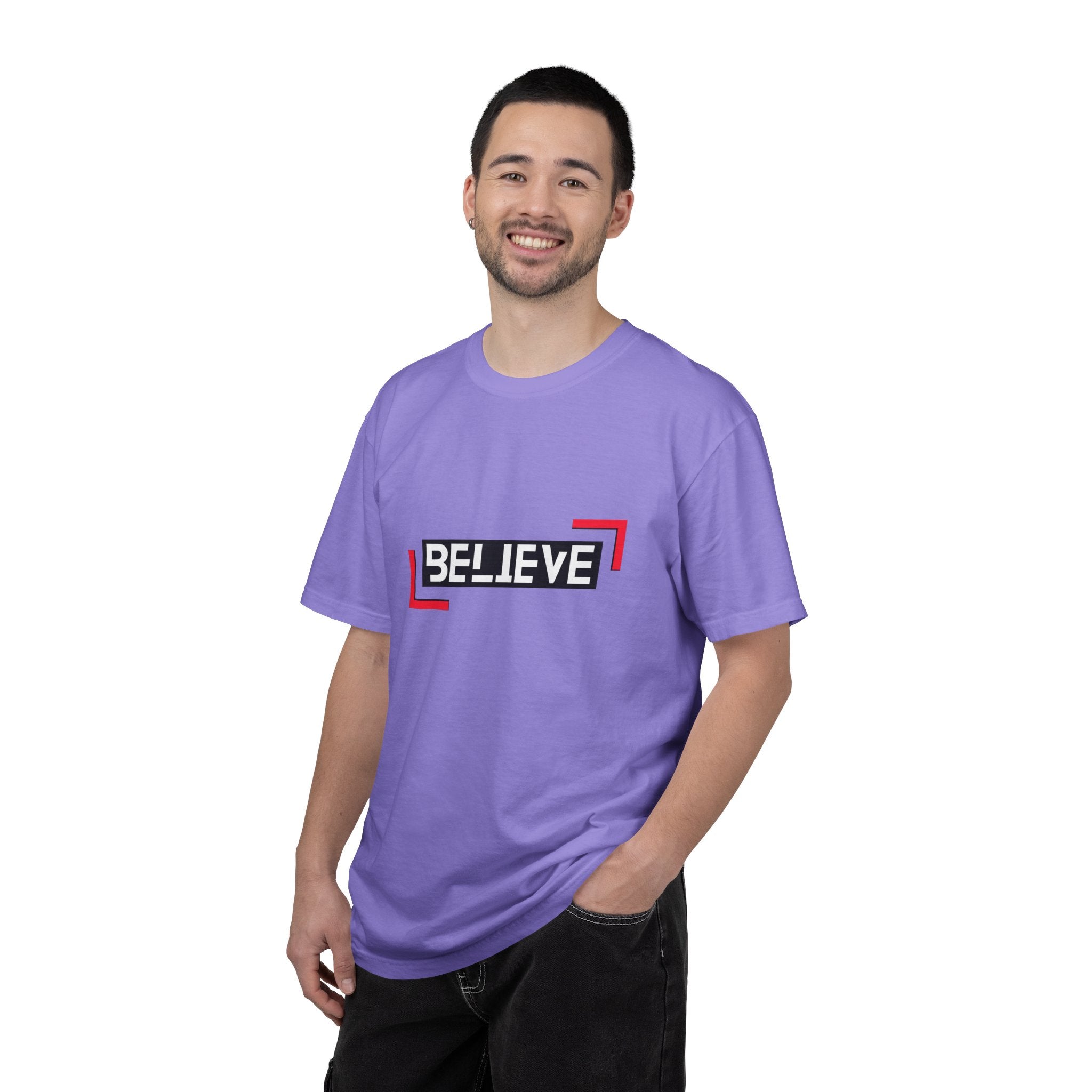Believe Graphic T-Shirt — Bold Motivational Tee