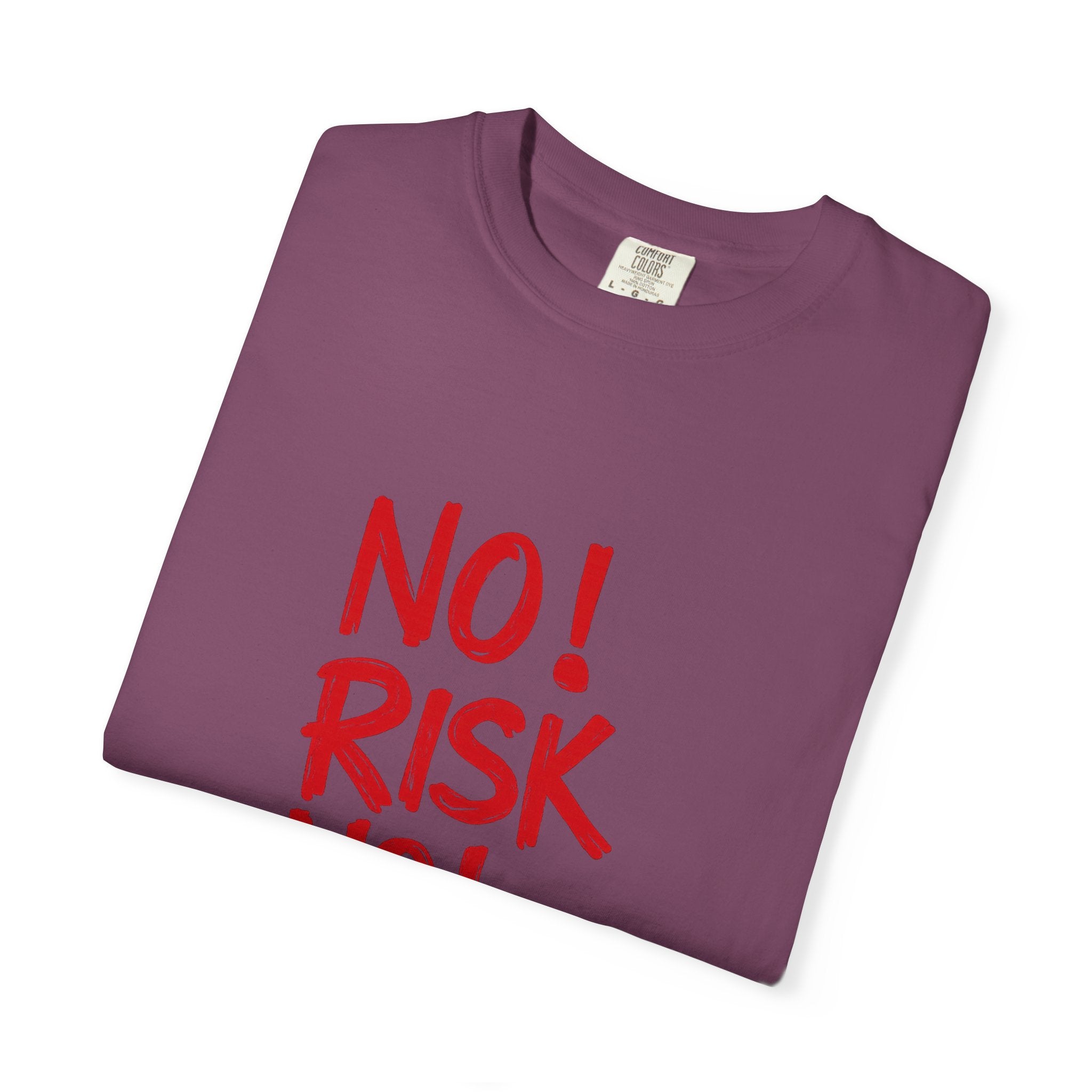 No Risk No Story T-Shirt — Motivational Graphic Tee