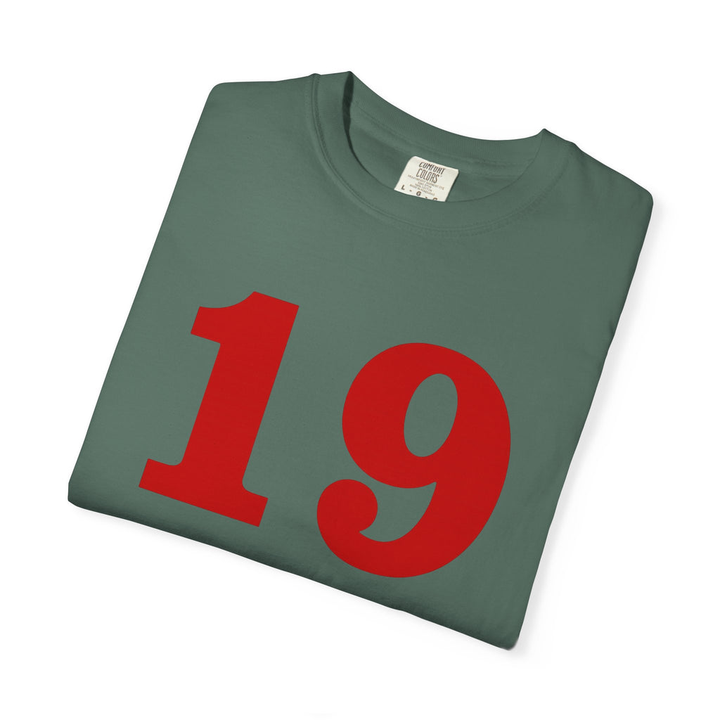 1999 Retro Number T-Shirt — Vintage Birth Year Tee