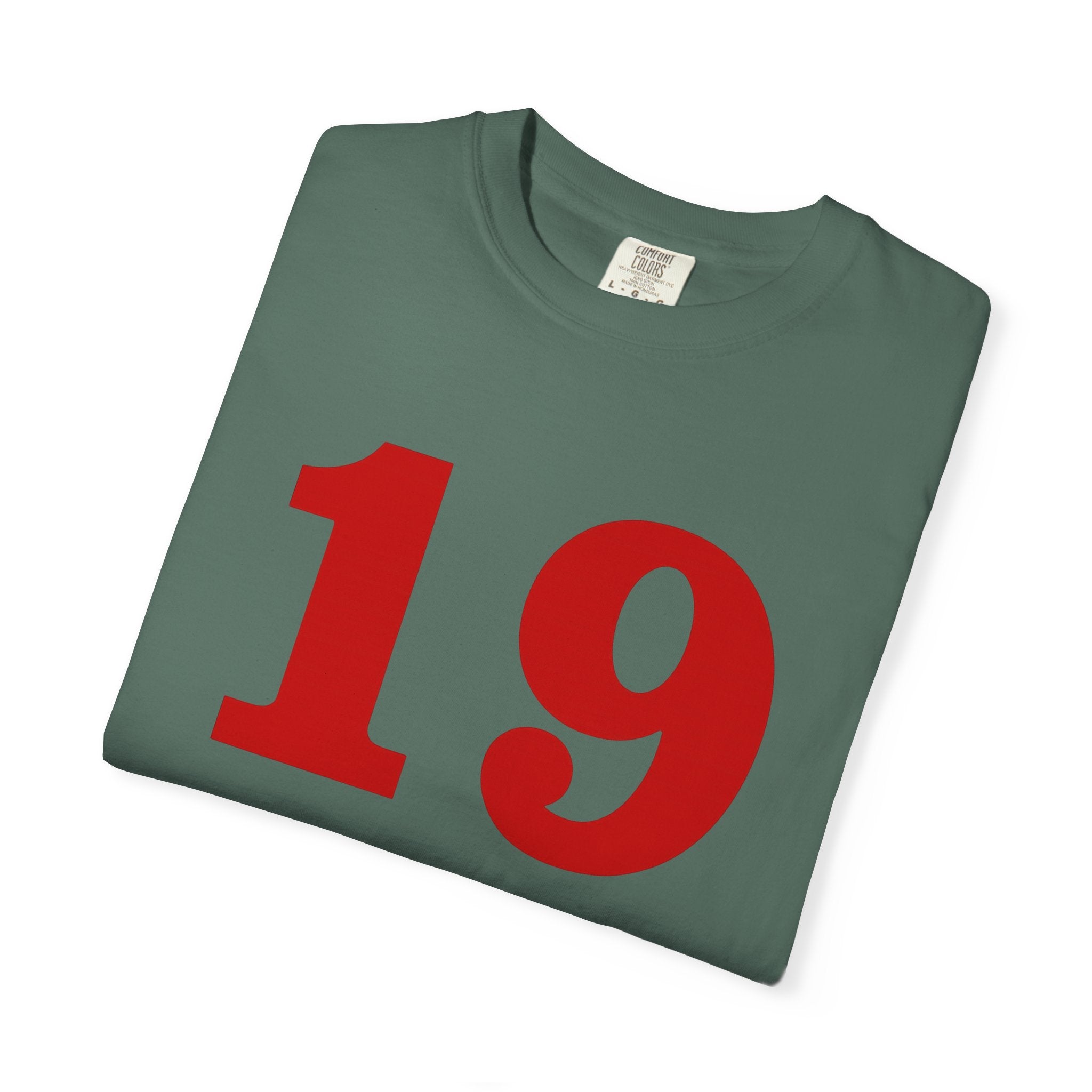 1999 Retro Number T-Shirt — Vintage Birth Year Tee