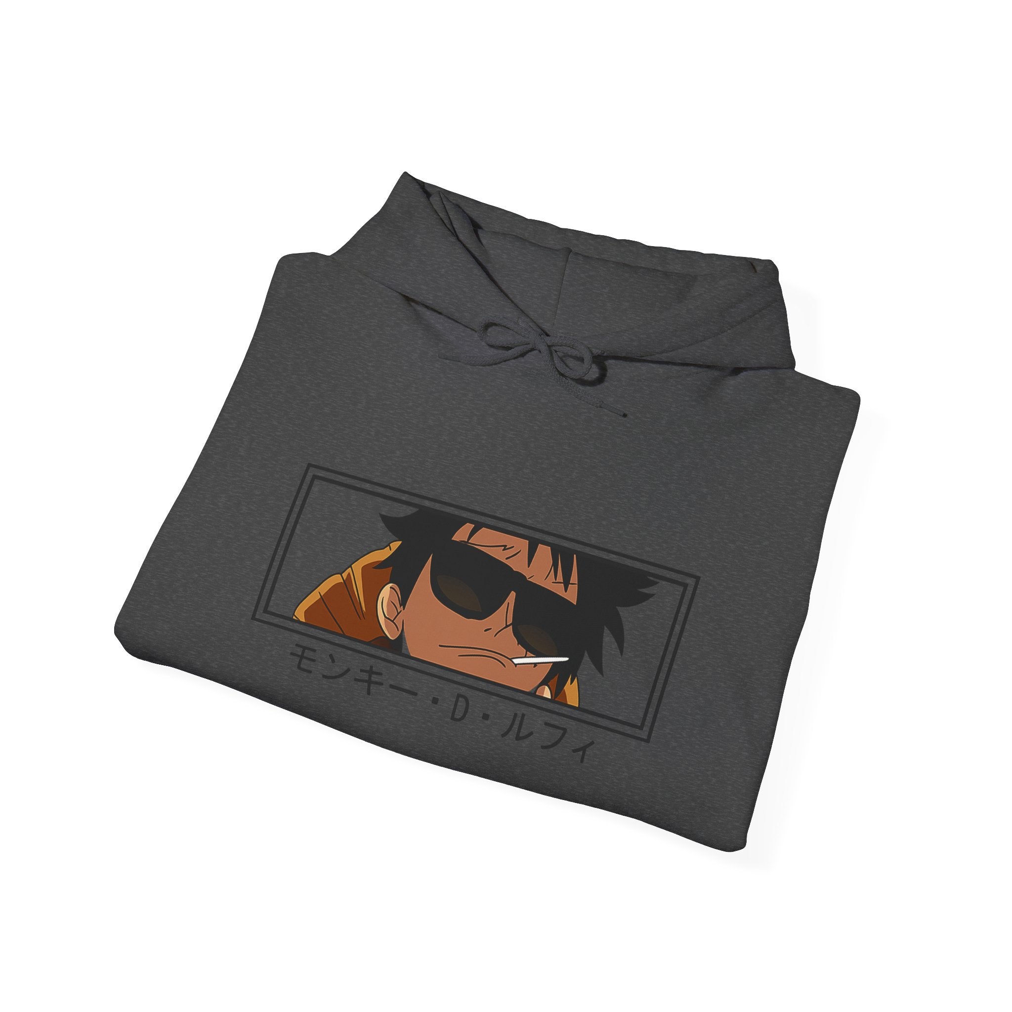 Anime Sunglasses Hoodie — モンキー・D・ルフィ Trackable Goggles Design