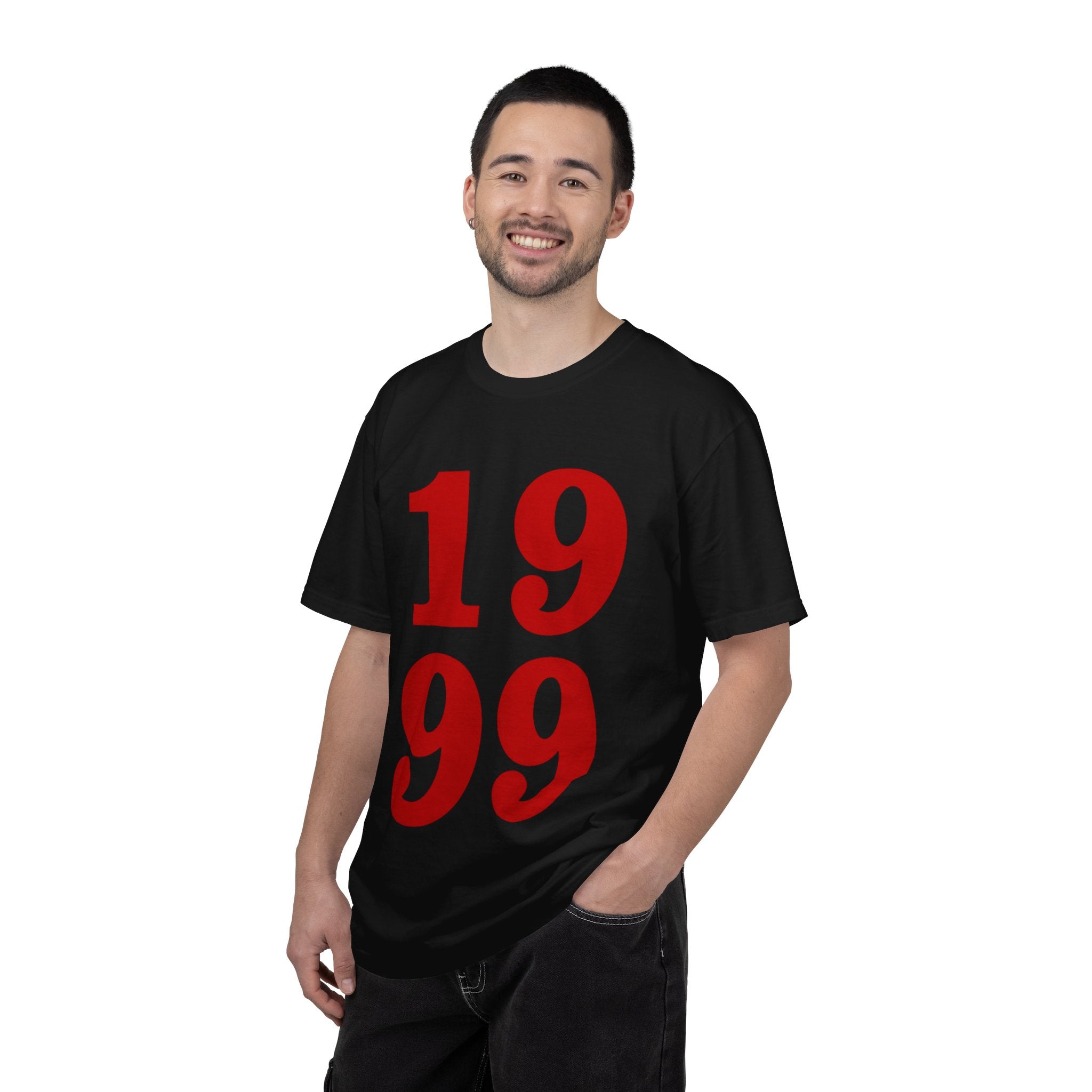 1999 Retro Number T-Shirt — Vintage Birth Year Tee