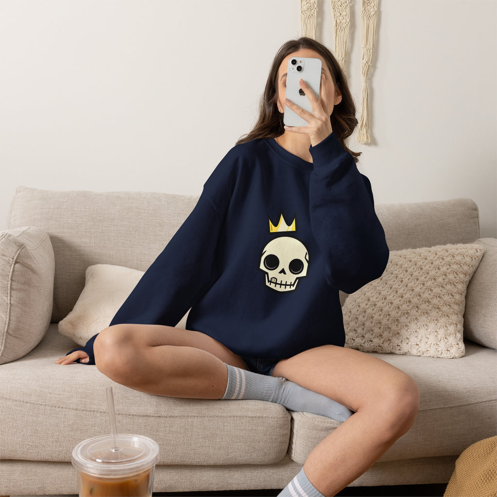 Crowned Skull Crewneck Sweatshirt
