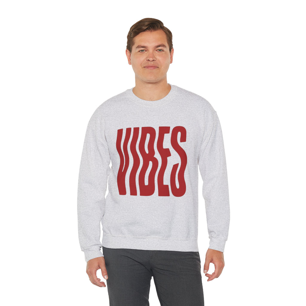 Vibes Distorted Crewneck Sweatshirt