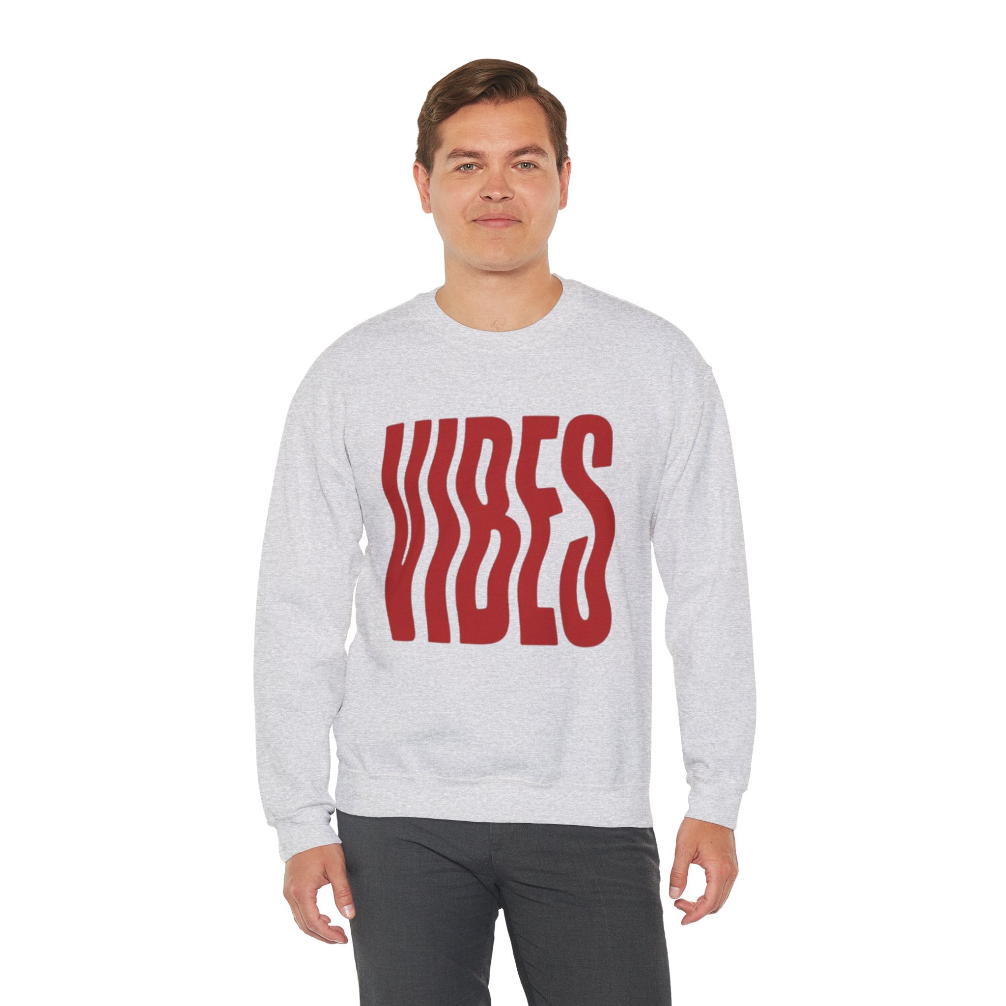 Vibes Distorted Crewneck Sweatshirt