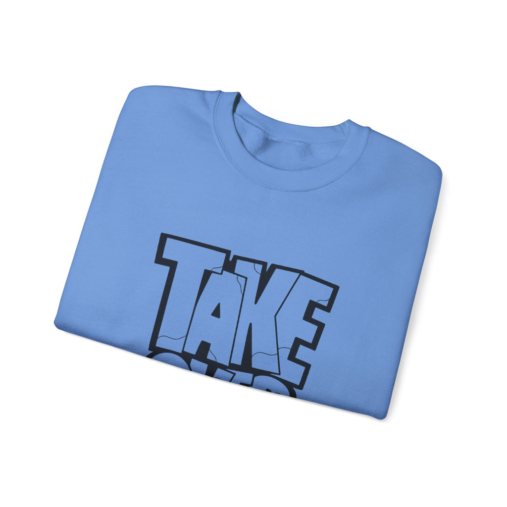 Take Over Crewneck Sweatshirt — Bold Streetwear Graphic Pullover