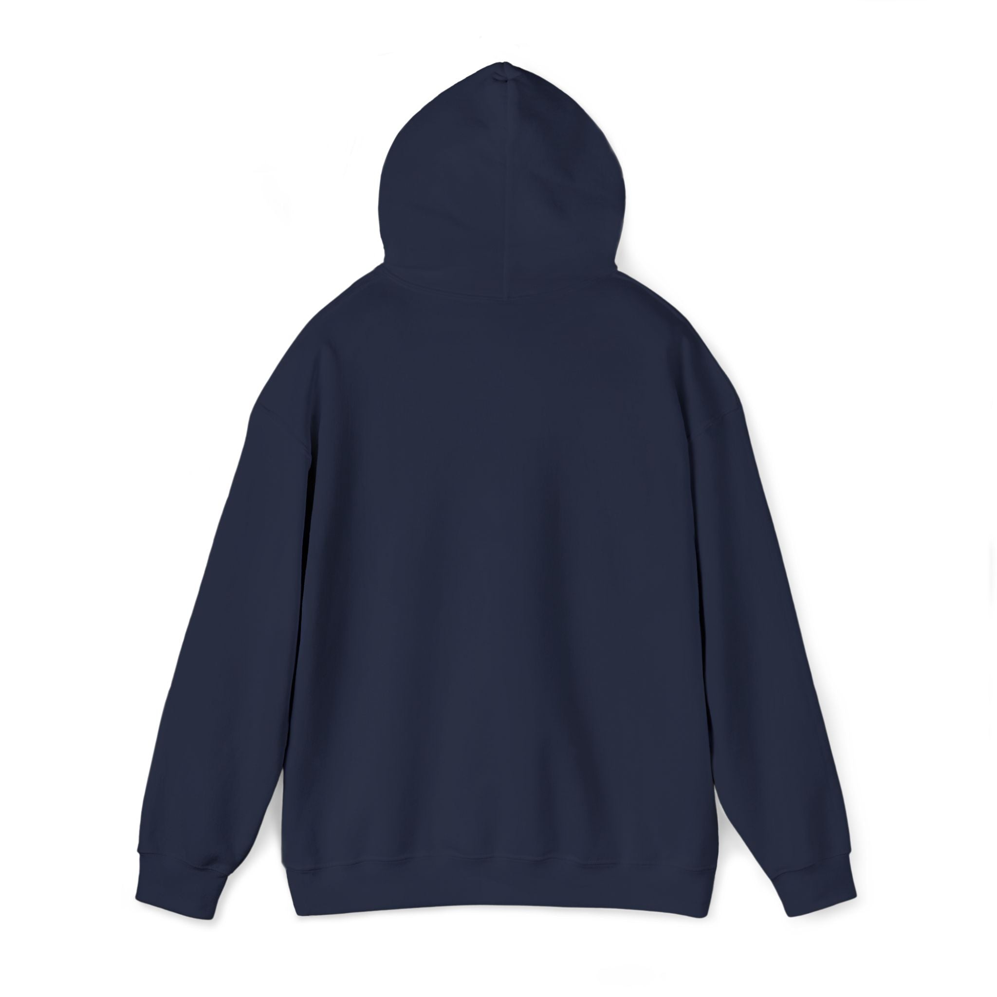 Minimal Cloud Outline Hoodie — Small White Cloud Graphic Embroidered