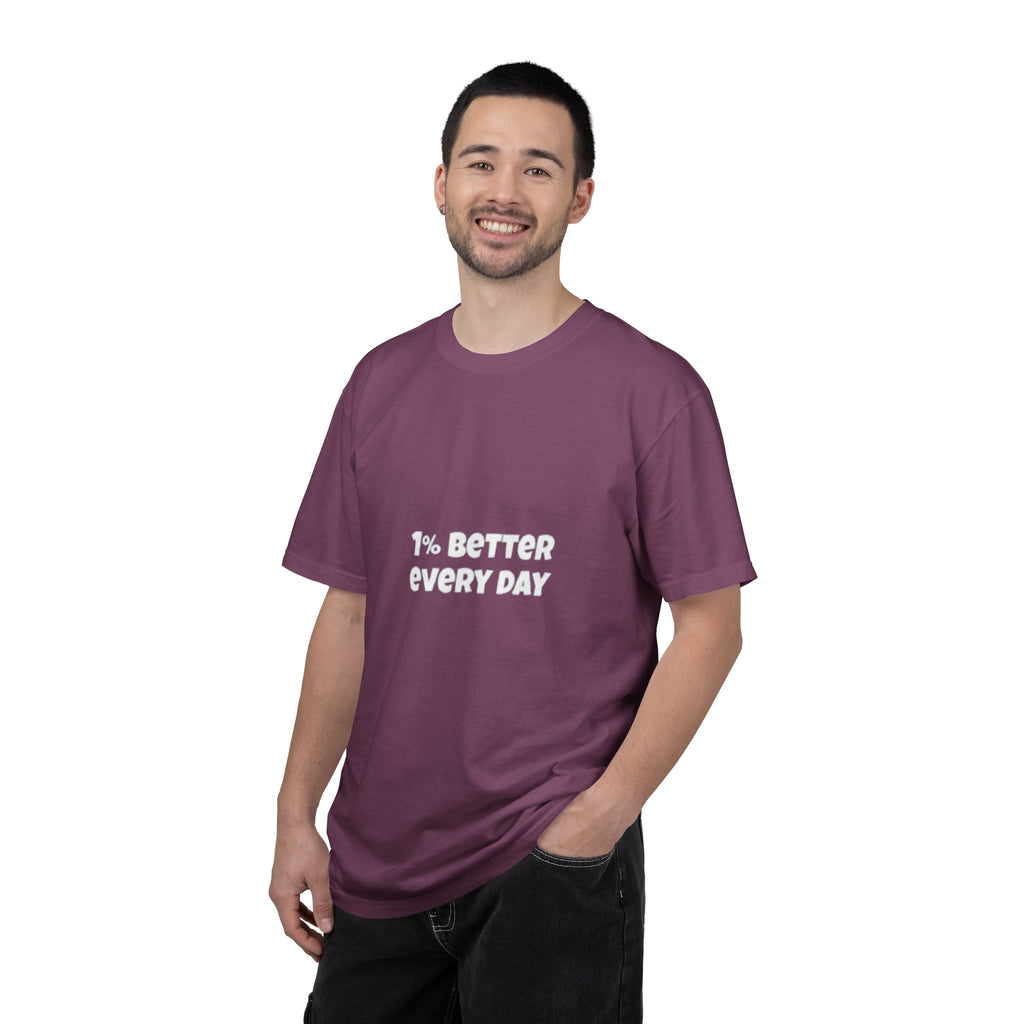 1% Better Every Day T-Shirt — Motivational Daily Progress Tee