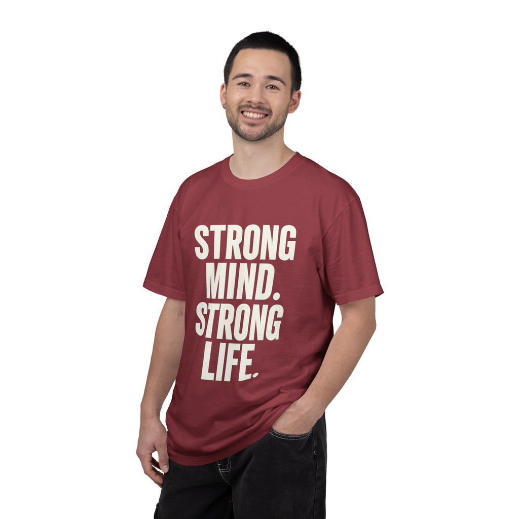 Strong Mind Strong Life Tee — Motivational Graphic T-Shirt