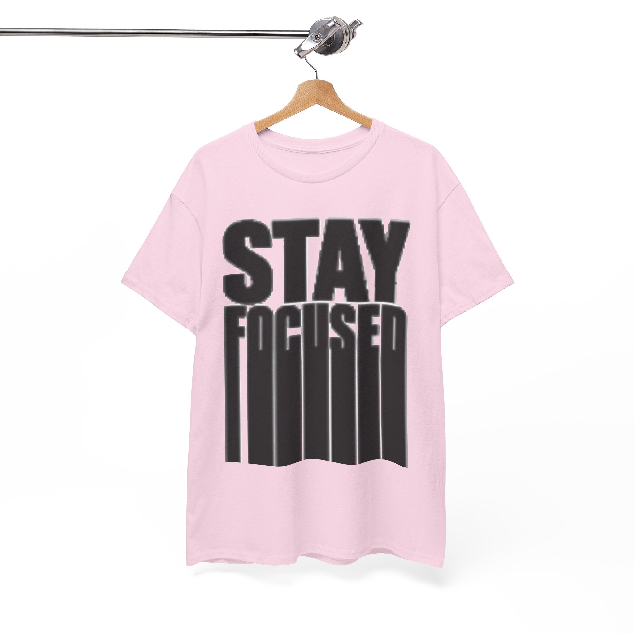 Stay Focused Tee — Motivational Graphic T‑Shirt