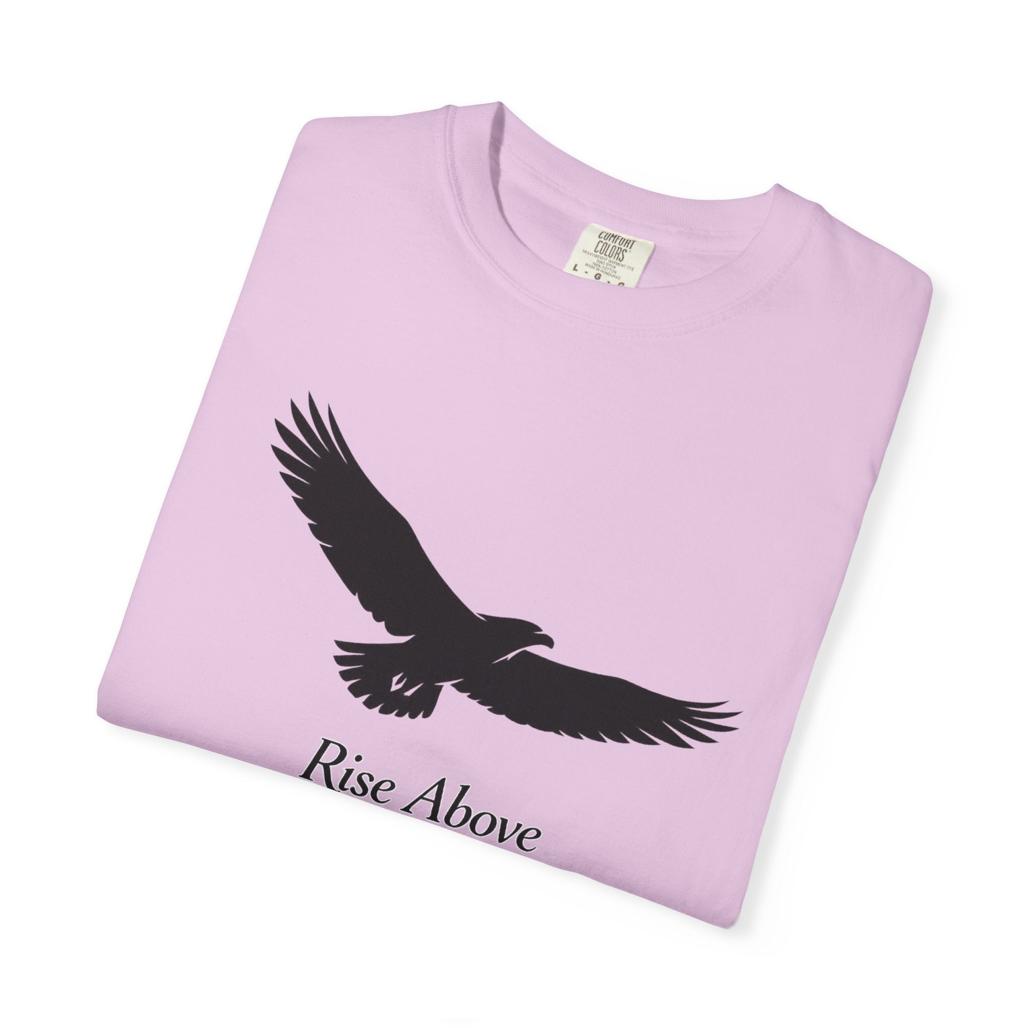 Rise Above Eagle T-Shirt — Inspirational Eagle Graphic Tee