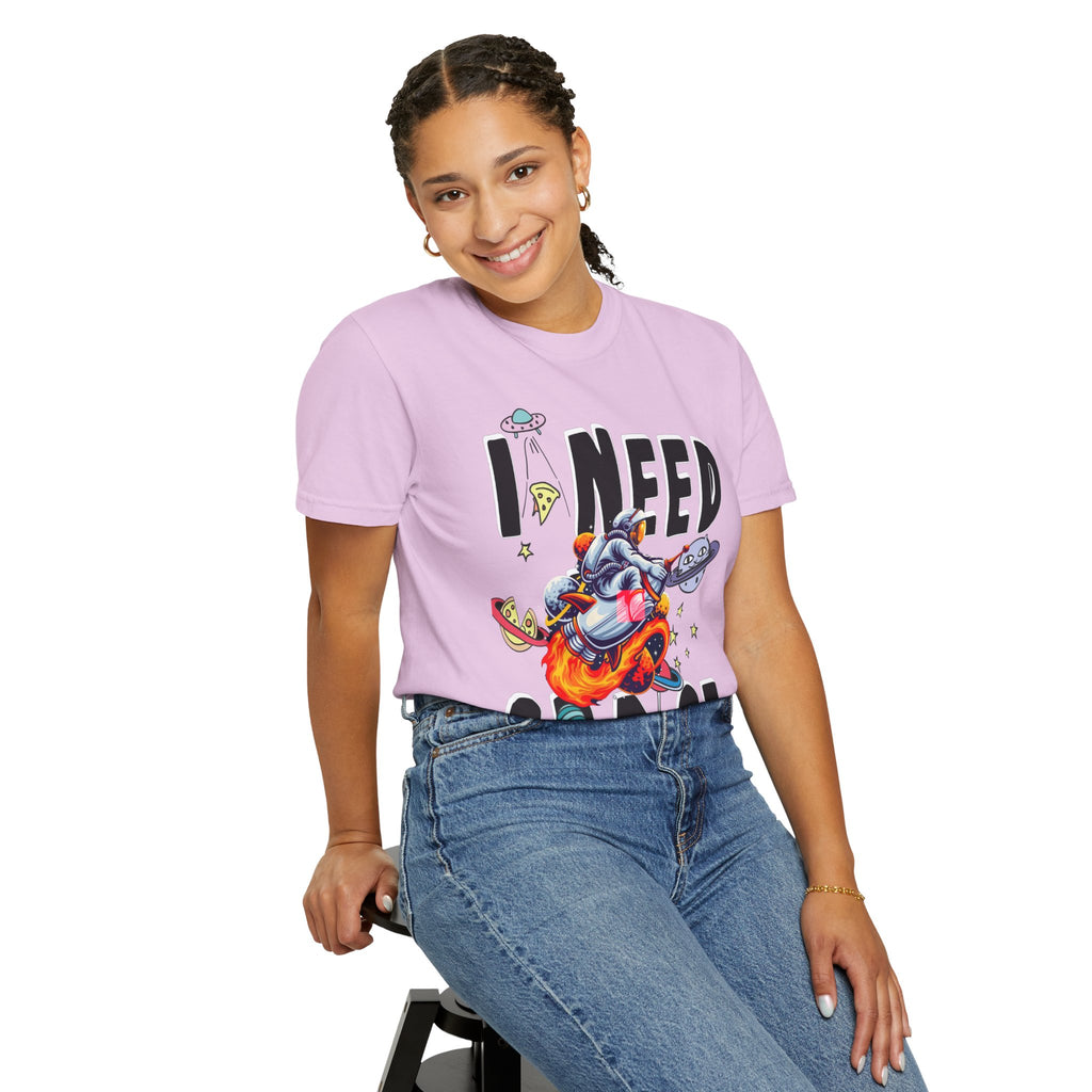 I Need Space T-Shirt — Funny Space Cartoon Astronaut Tee
