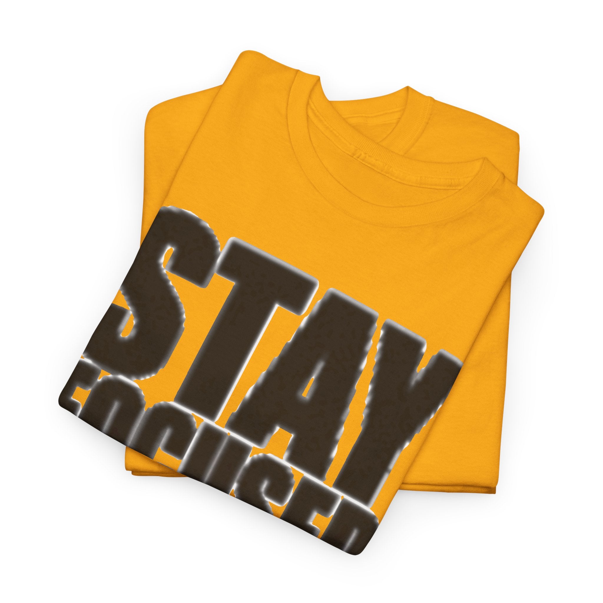 Stay Focused Tee — Motivational Graphic T‑Shirt