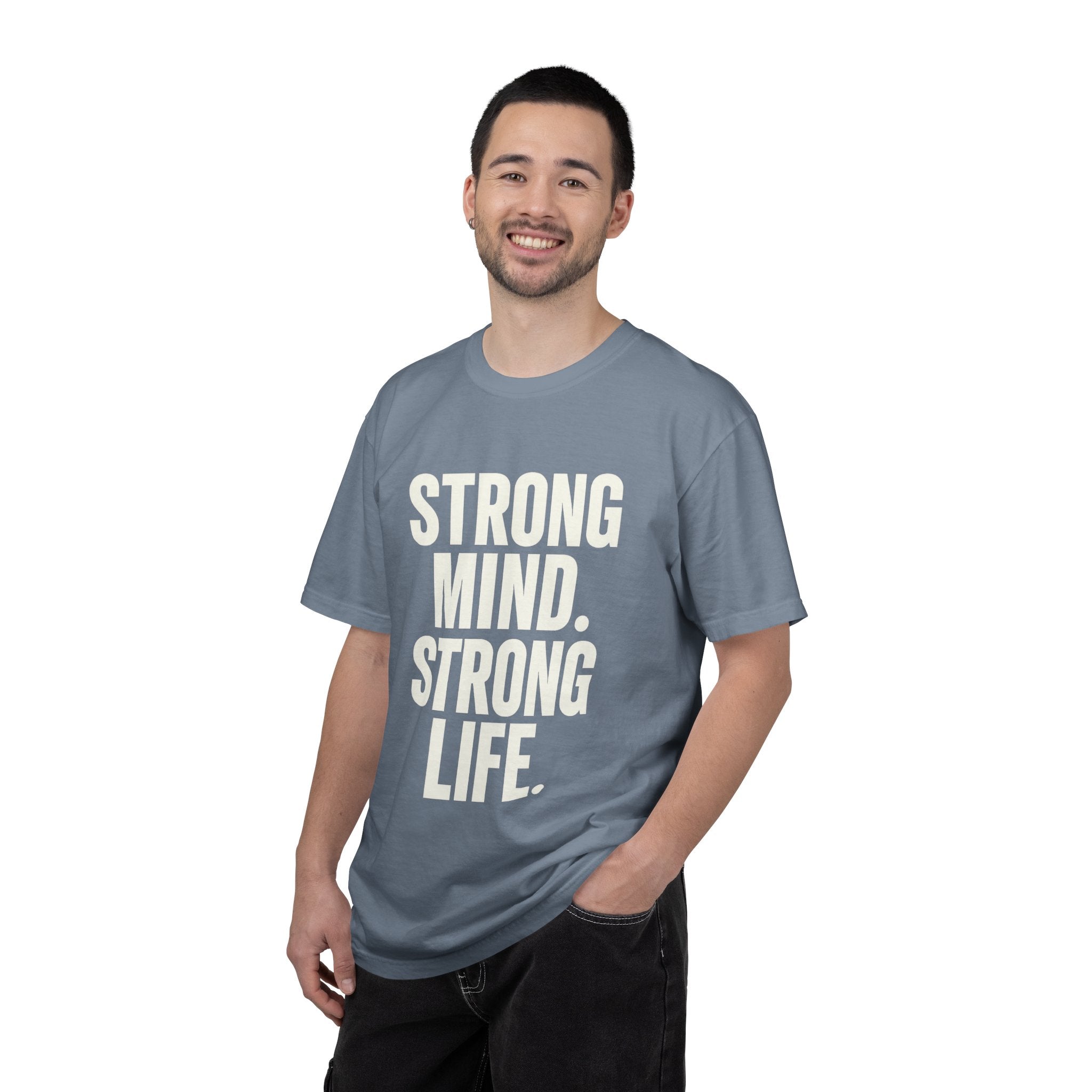 Strong Mind Strong Life Tee — Motivational Graphic T-Shirt