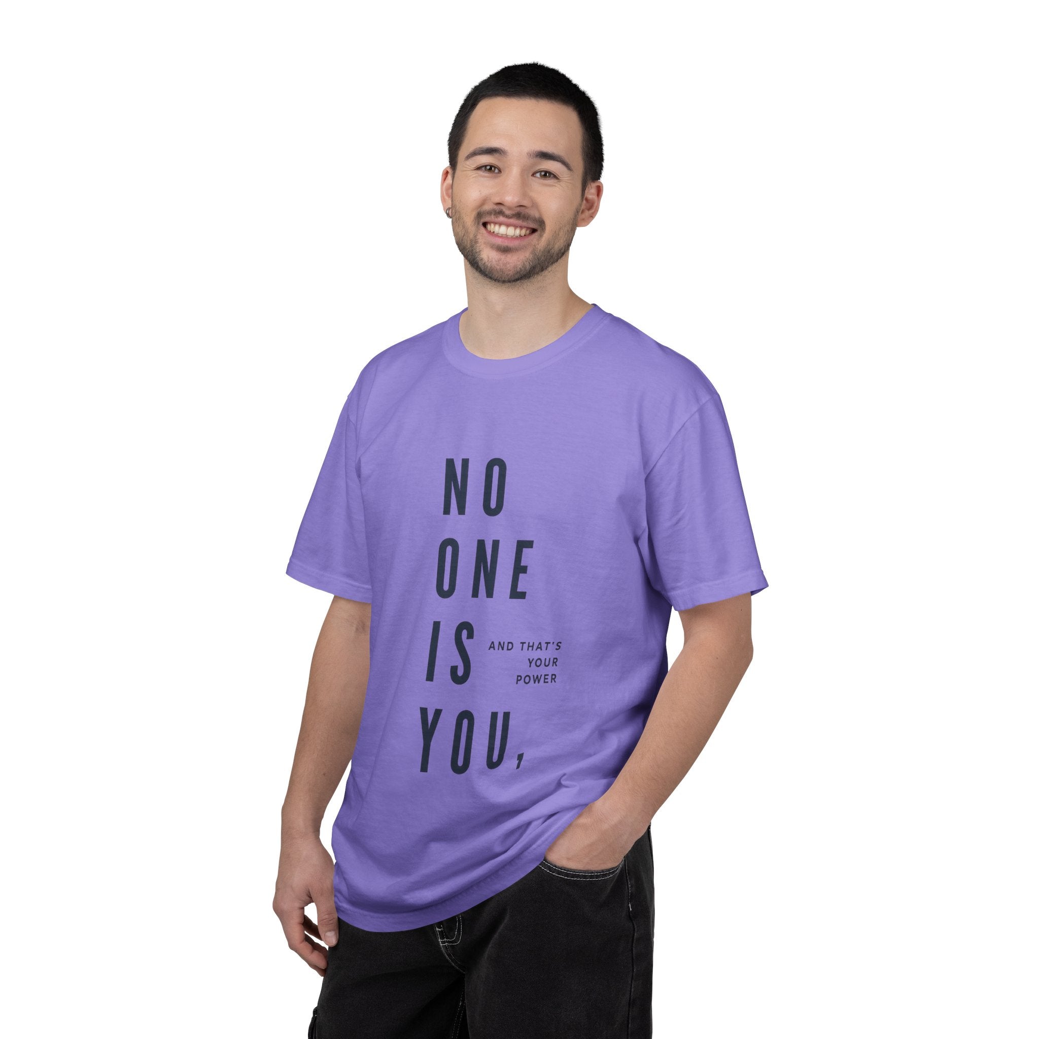 No One Is You Tee — Inspirational Minimalist Graphic T-Shirt