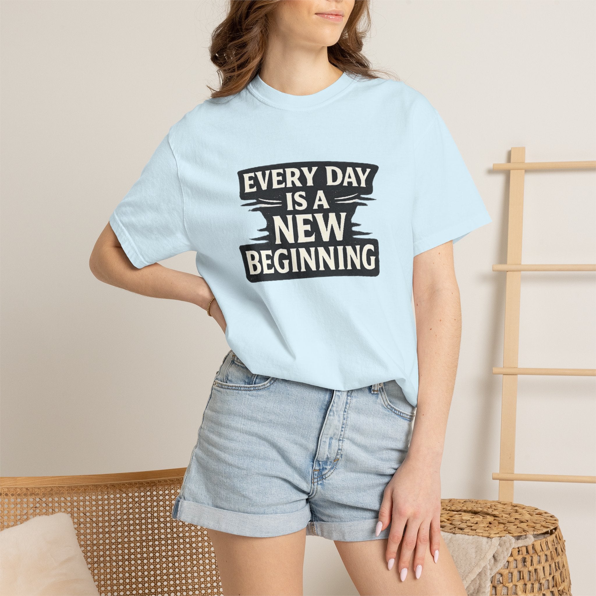 Every Day Is A New Beginning T-Shirt - Inspirational Motivational Tee