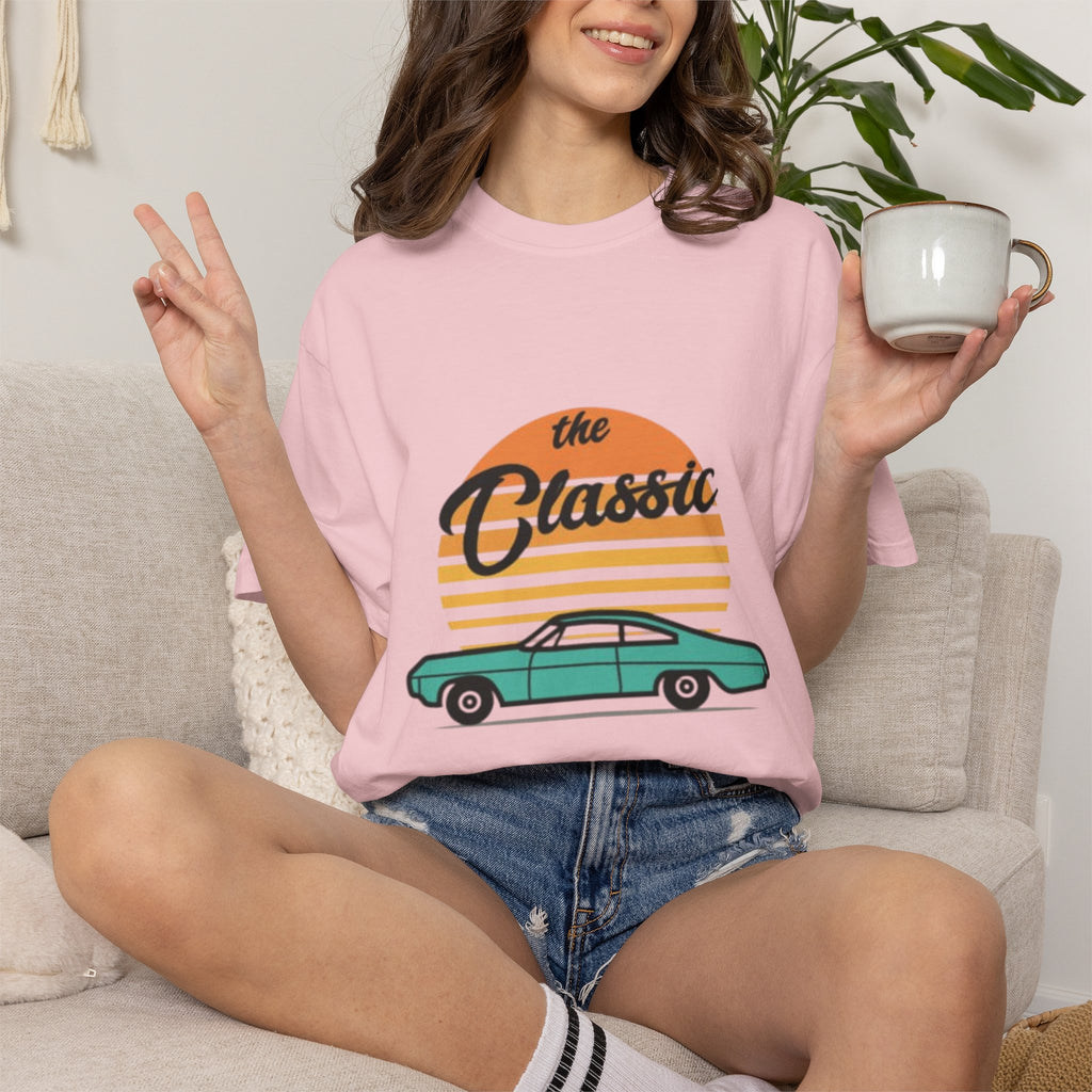 Classic Car Tee — 'The Classic' Vintage Sunset Retro T-Shirt