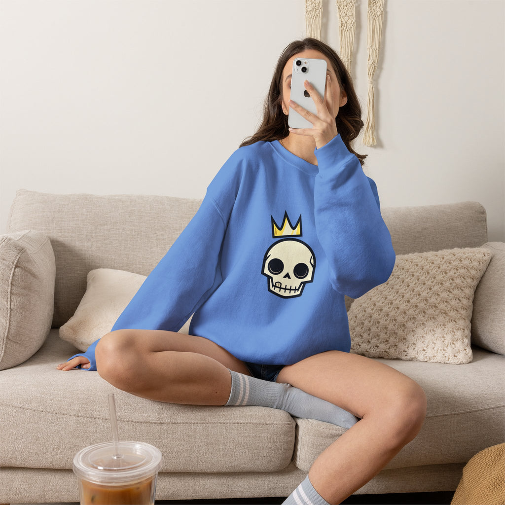 Crowned Skull Crewneck Sweatshirt