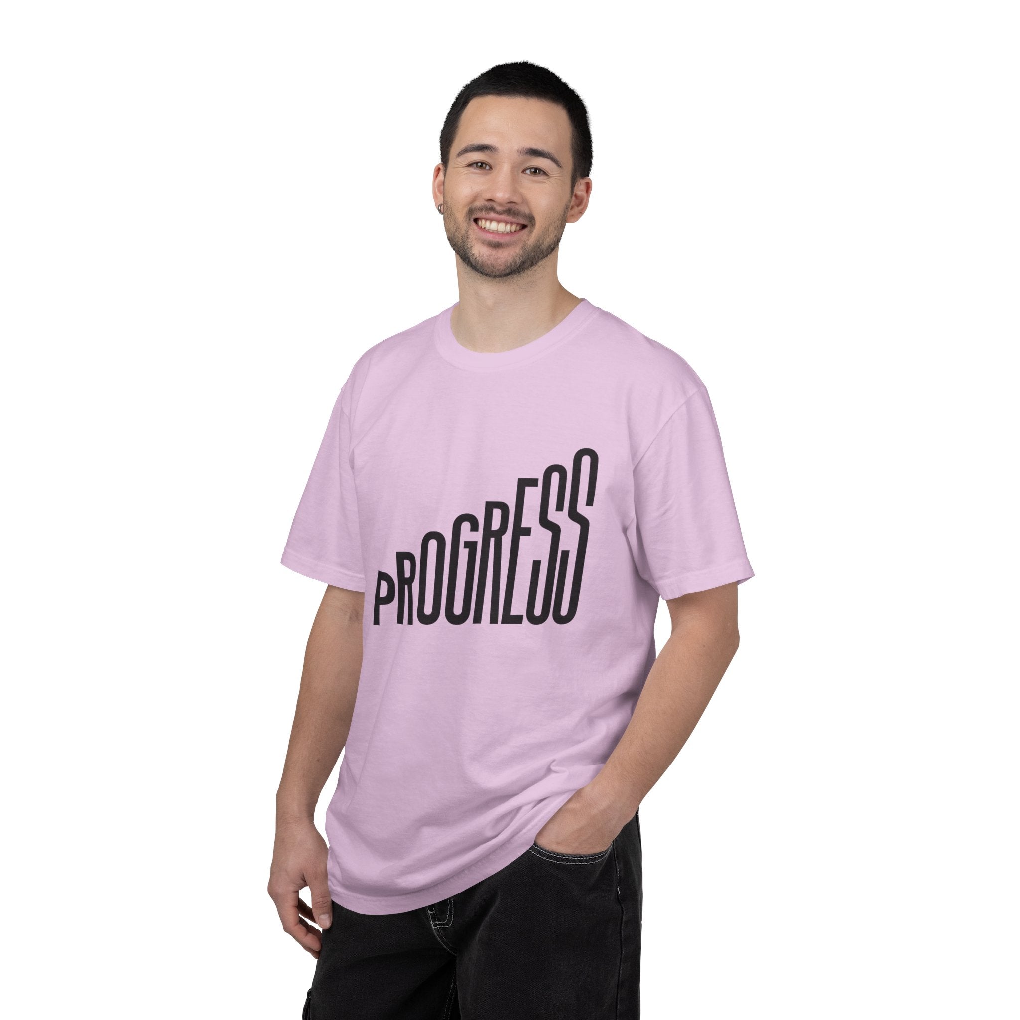 Progress Graphic T-Shirt — Modern Motivational Tee
