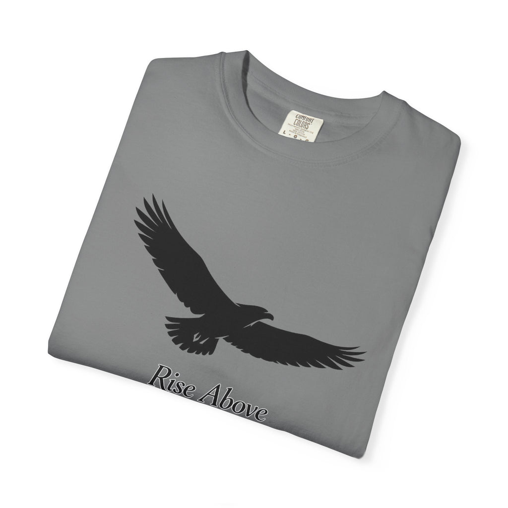 Rise Above Eagle T-Shirt — Inspirational Eagle Graphic Tee