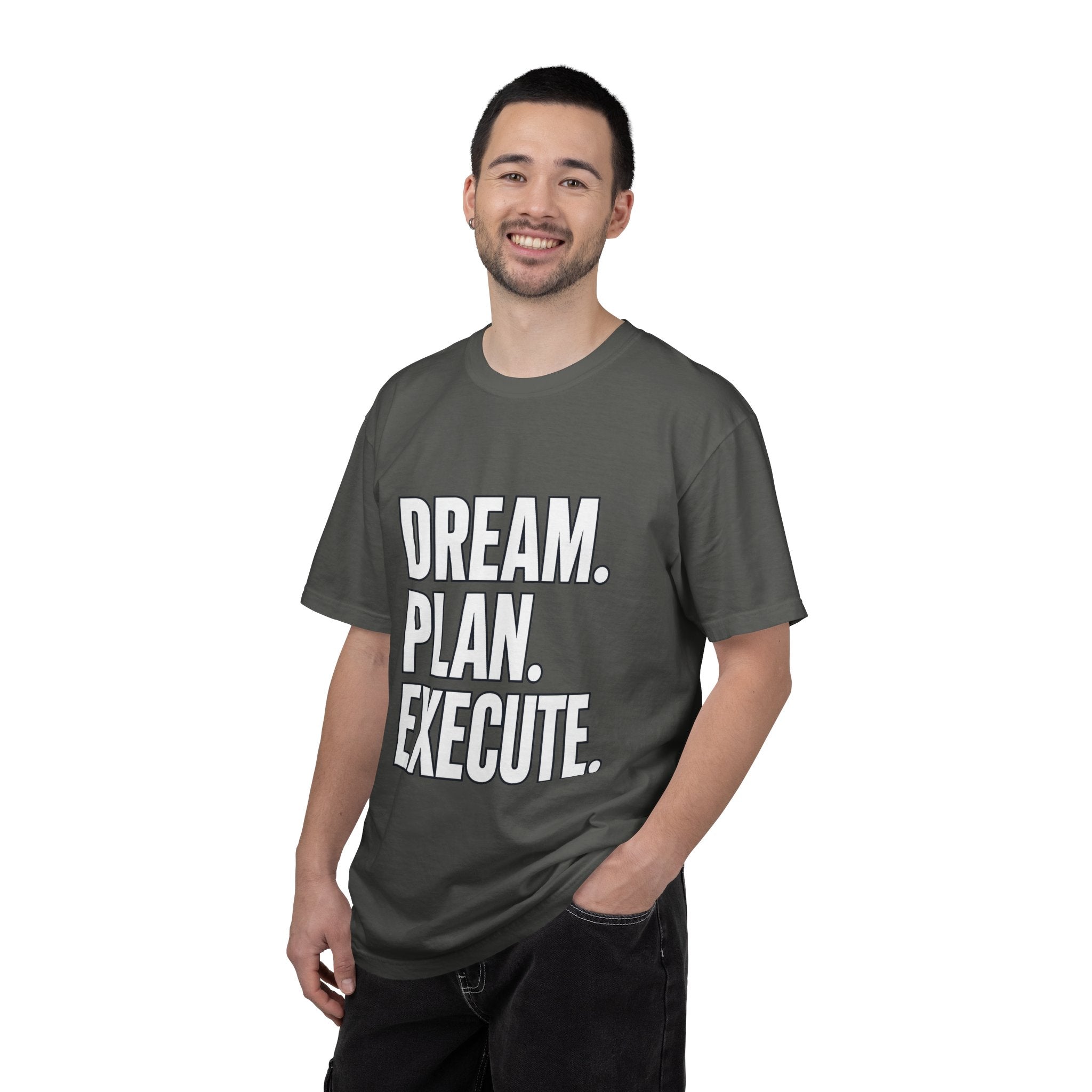 Dream. Plan. Execute. T-Shirt — Motivational Graphic Tee