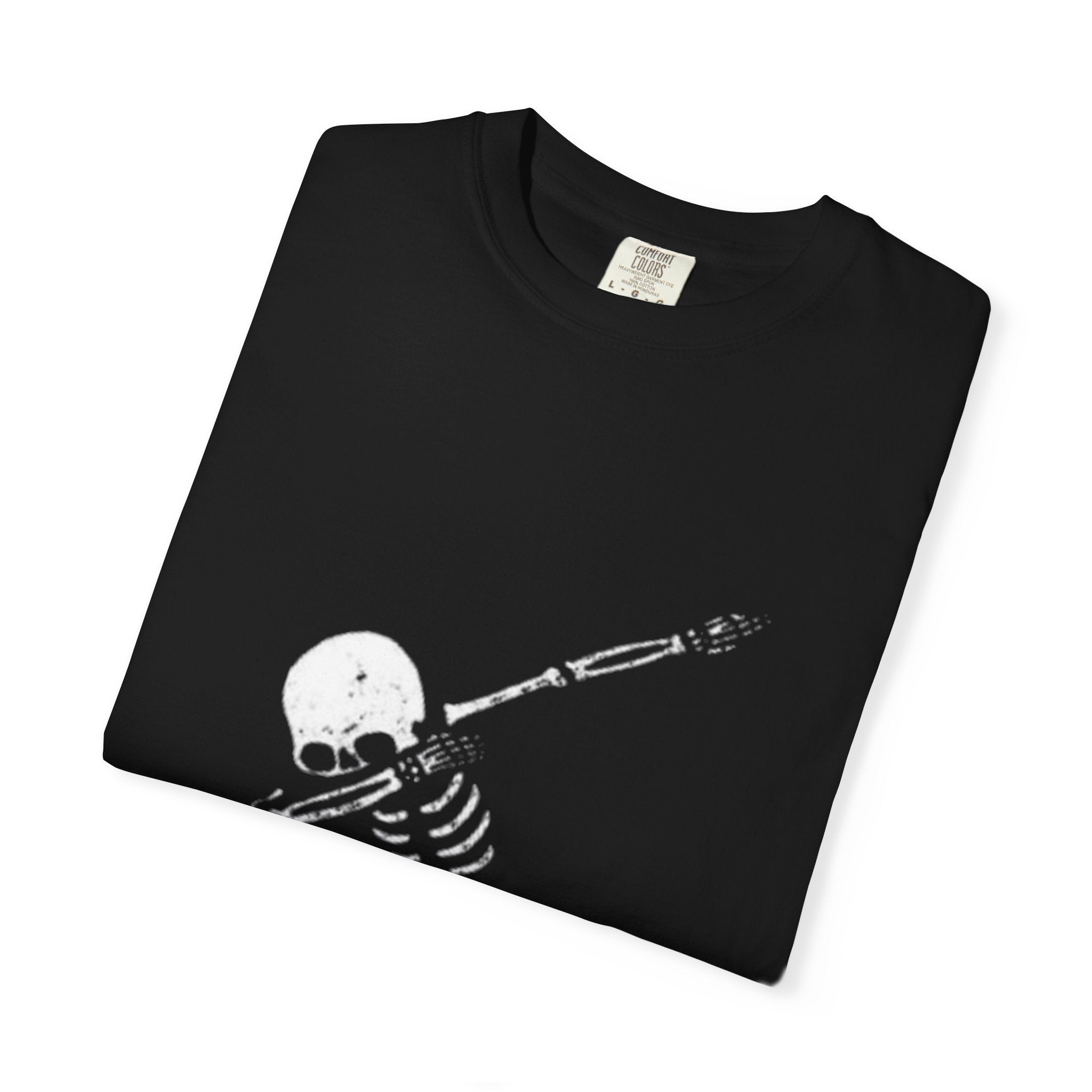 Dabbing Skeleton T‑Shirt — Funny Halloween Graphic Tee